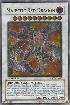 Majestic Red Dragon [ABPF-EN040] Ultimate Rare