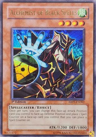 Alchemist of Black Spells [ABPF-EN082] Ultimate Rare