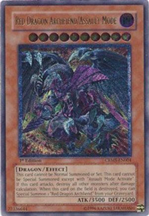 Red Dragon Archfiend/Assault Mode [CRMS-EN004] Ultimate Rare