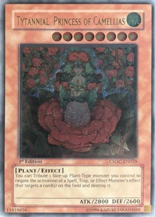 Tytannial, Princess of Camellias (UTR) [CSOC-EN029] Ultimate Rare