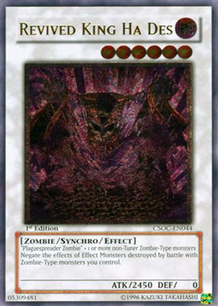 Revived King Ha Des (UTR) [CSOC-EN044] Ultimate Rare
