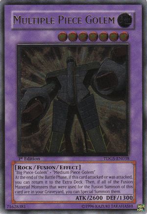 Multiple Piece Golem [TDGS-EN038] Ultimate Rare