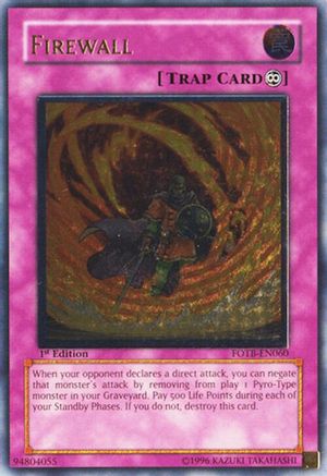 Firewall [FOTB-EN060] Ultimate Rare