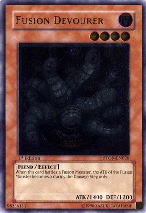 Fusion Devourer [STON-EN020] Ultimate Rare