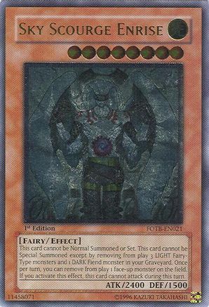 Sky Scourge Enrise [FOTB-EN021] Ultimate Rare