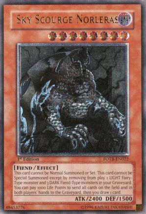 Sky Scourge Norleras [FOTB-EN022] Ultimate Rare