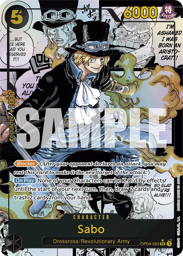 Sabo (OP04-083) (Manga) [Premium Booster -The Best-]