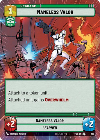 Nameless Valor (389) (Hyperspace) (389) [Twilight of the Republic]
