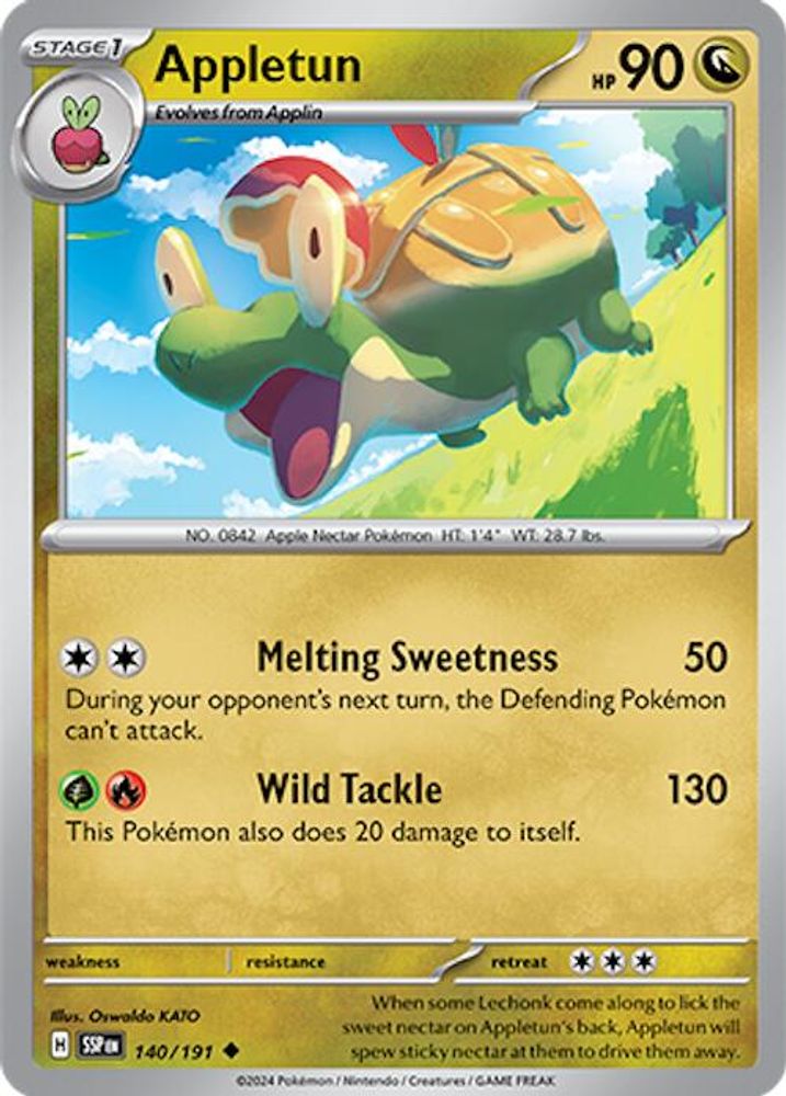 Appletun (140/191) [Scarlet & Violet: Surging Sparks]