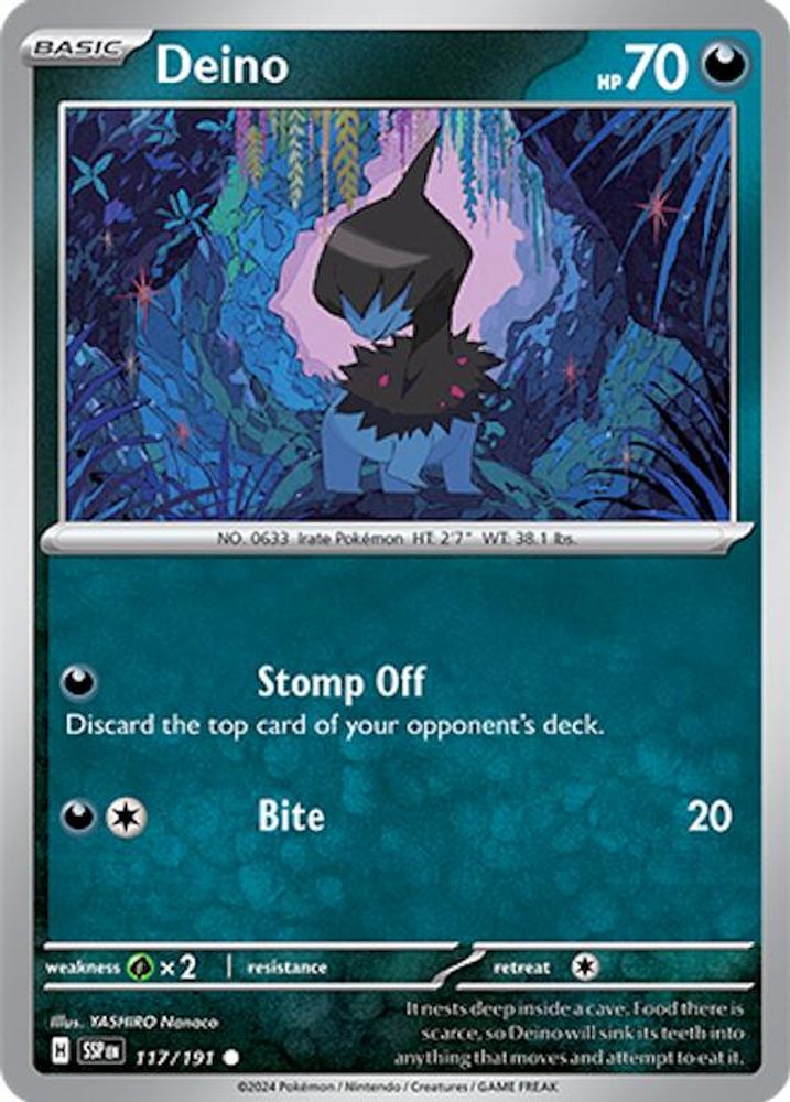 Deino (117/191) [Scarlet & Violet: Surging Sparks]