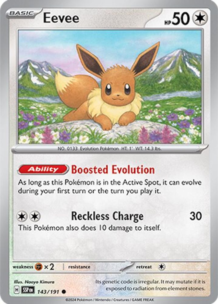 Eevee (143/191) [Scarlet & Violet: Surging Sparks]