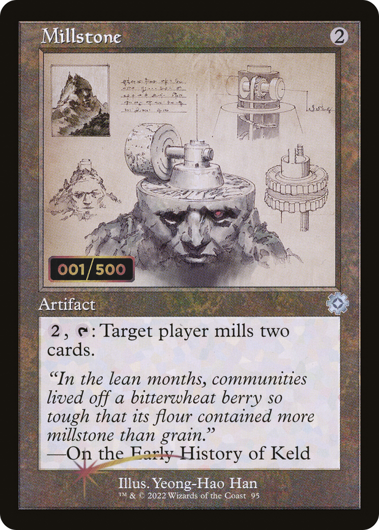 Millstone (Retro Schematic) (Serial Numbered) [The Brothers' War Retro Artifacts]