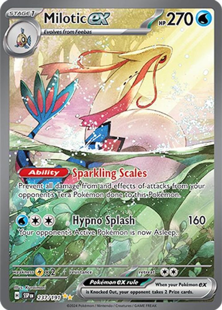Milotic ex (237/191) [Scarlet & Violet: Surging Sparks]