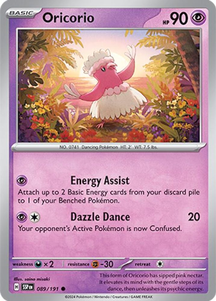 Oricorio (089/191) [Scarlet & Violet: Surging Sparks]