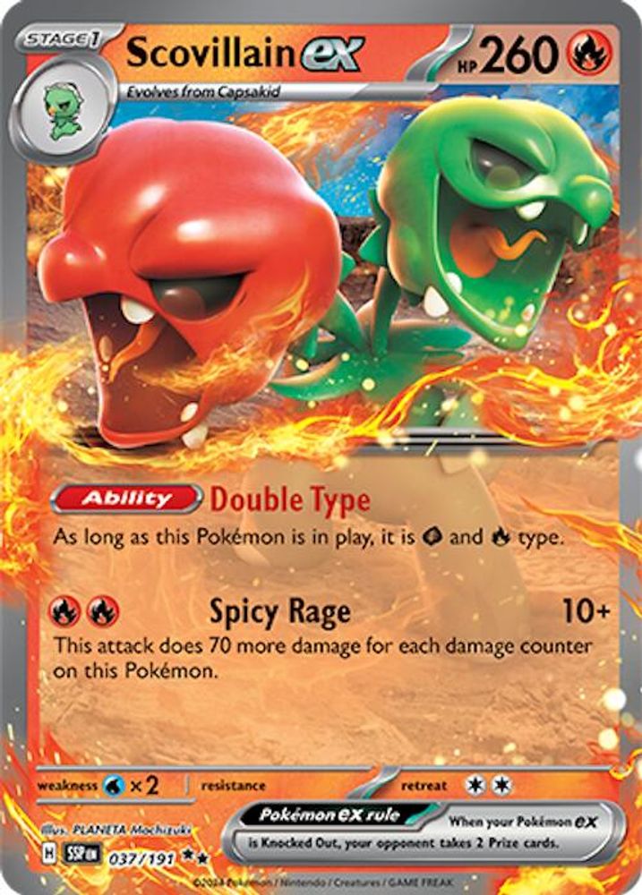Scovillain ex (037/191) [Scarlet & Violet: Surging Sparks]