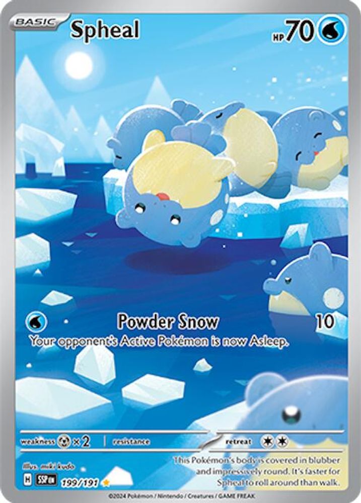 Spheal (199/191) [Scarlet & Violet: Surging Sparks]