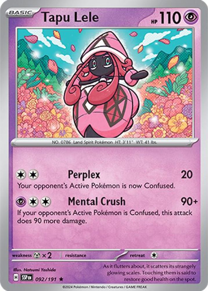 Tapu Lele (092/191) [Scarlet & Violet: Surging Sparks]