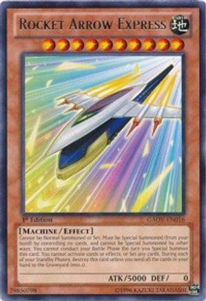 Rocket Arrow Express [GAOV-EN016] Rare