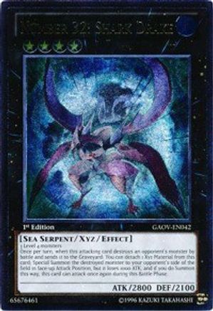 Number 32: Shark Drake [GAOV-EN042] Ultimate Rare
