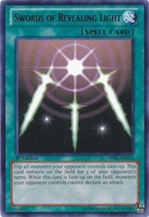 Swords of Revealing Light [BP01-EN033] Rare