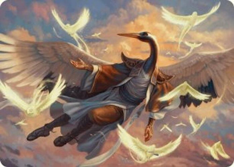 Kykar, Zephyr Awakener Art Card (16/54) [Foundations Art Series]