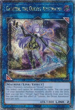 Galatea, the Orcust Automaton (Quarter Century Secret Rare) [RA03-EN044] Quarter Century Secret Rare