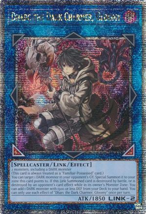 Dharc the Dark Charmer, Gloomy (Quarter Century Secret Rare) [RA03-EN048] Quarter Century Secret Rare
