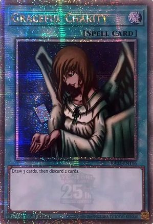 Graceful Charity (Quarter Century Secret Rare) [RA03-EN116] Quarter Century Secret Rare
