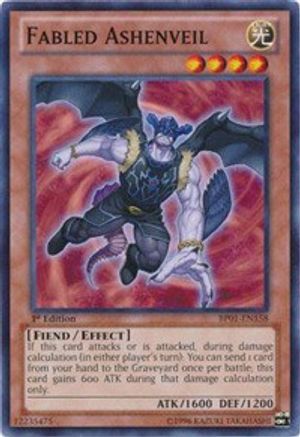 Fabled Ashenveil [BP01-EN158] Common