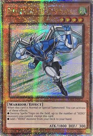 Elemental HERO Stratos (Quarter Century Secret Rare) [RA03-EN177] Quarter Century Secret Rare
