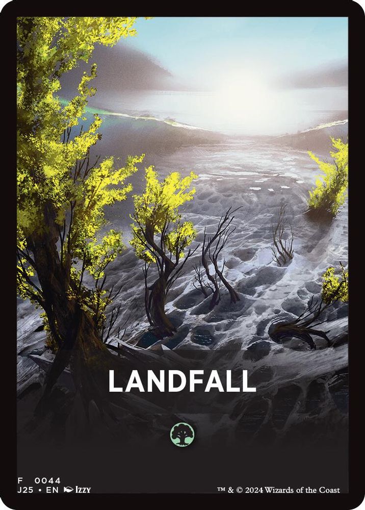 Landfall Theme Card [Foundations Jumpstart Front Cards]