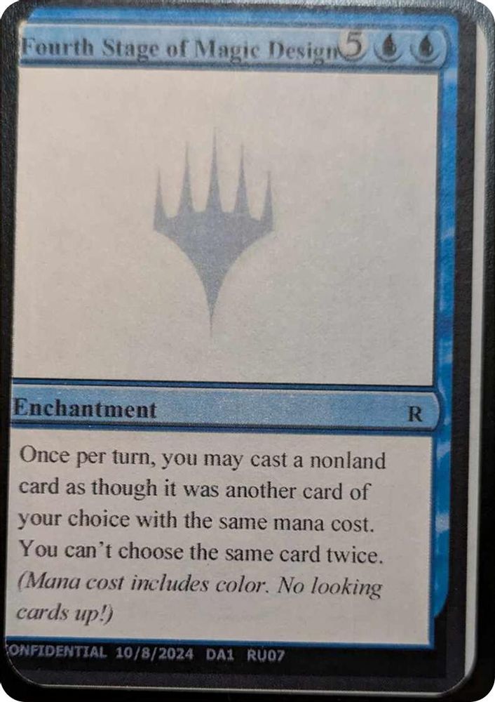 Fourth Stage of Magic Design [Mystery Booster 2 Playtest Cards]