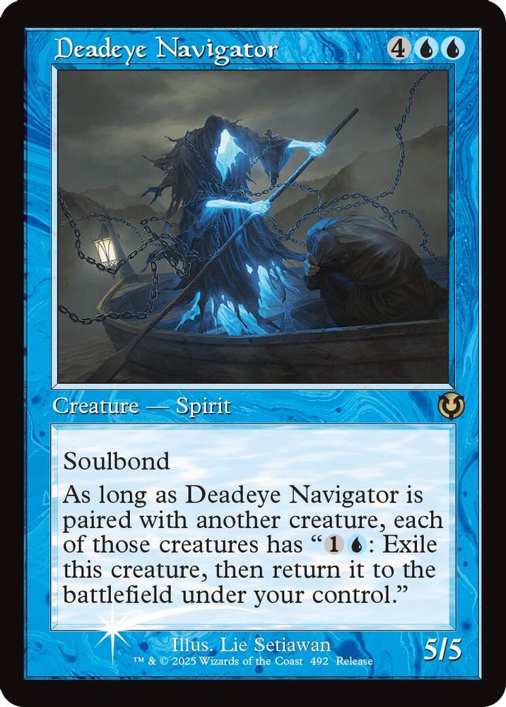 Deadeye Navigator (Retro Frame) [Innistrad Remastered Promos]
