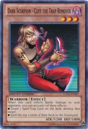 Dark Scorpion - Cliff the Trap Remover [GLD5-EN007] Common