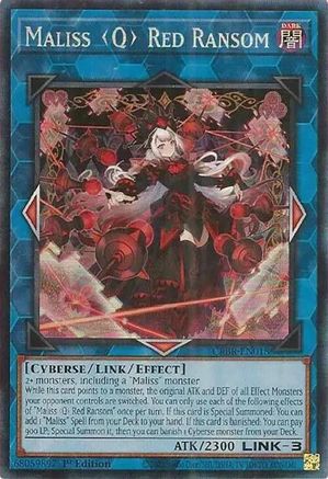 Maliss Q Red Ransom (CR) [CRBR-EN018] Collector's Rare