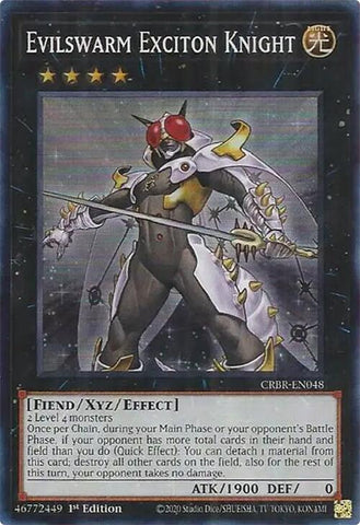 Evilswarm Exciton Knight (SR) [CRBR-EN048] Super Rare