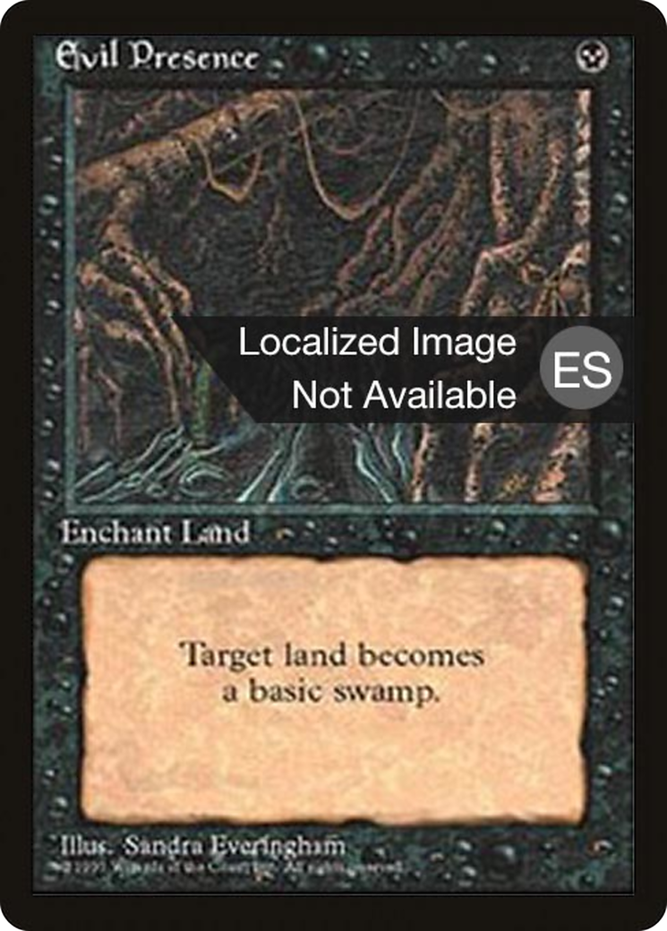 Evil Presence [Fourth Edition (Foreign Black Border)]