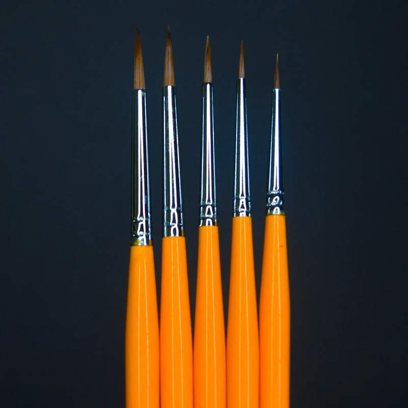 All 5 Brushes (Orange Brushes)