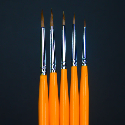 All 5 Brushes (Orange Brushes)