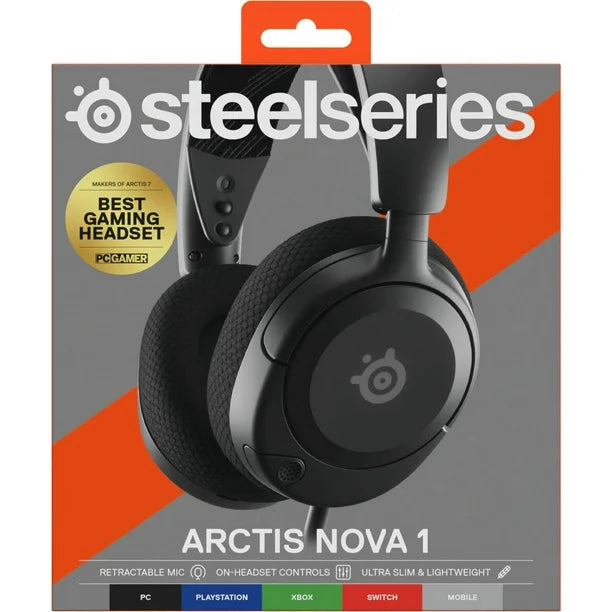 SteelSeries Arctis Nova 1 Gaming Headset - Black