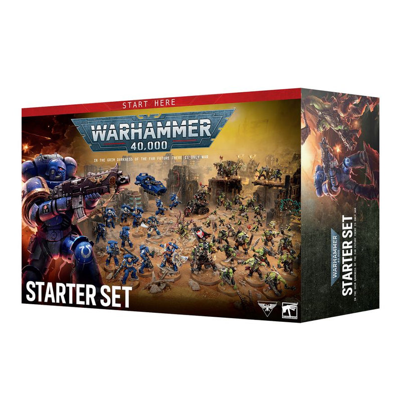 Starter Set - Space Marines + Orks: Warhammer 40,000