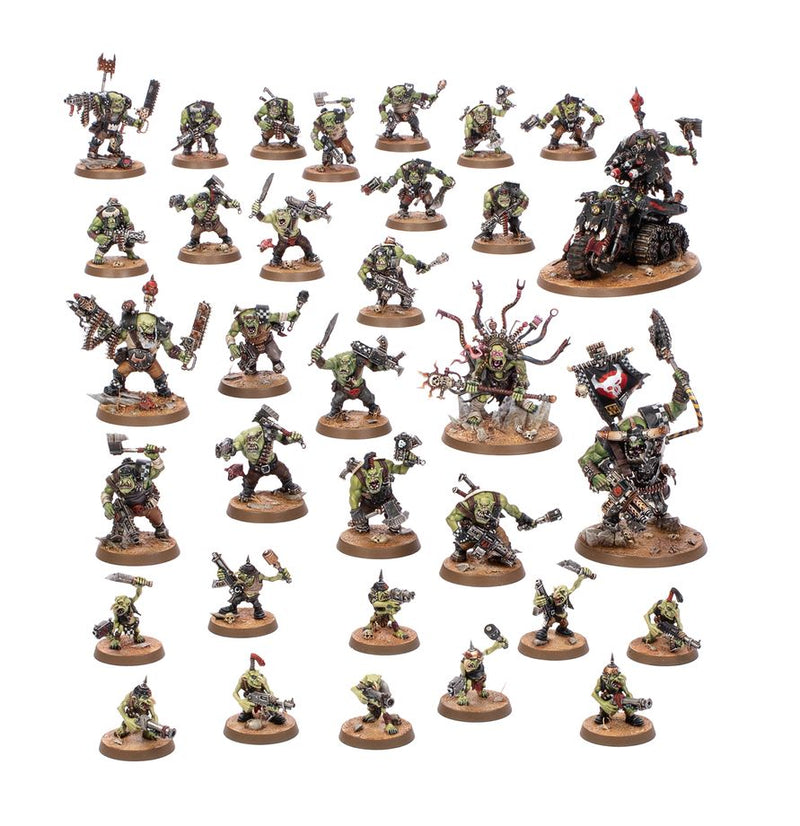 Starter Set - Space Marines + Orks: Warhammer 40,000