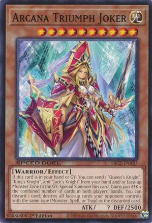Arcana Triumph Joker [SBC2-ENA07] Common
