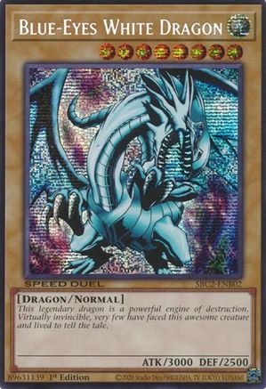 Blue-Eyes White Dragon (PSR) [SBC2-ENB02] Prismatic Secret Rare
