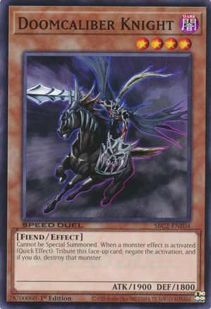 Doomcaliber Knight [SBC2-ENE04] Common