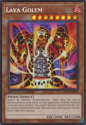 Lava Golem (PSR) [SBC2-END09] Prismatic Secret Rare