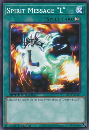 Spirit Message "L" [SBC2-ENE17] Common