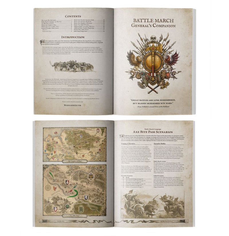 Battle March: General's Companion - Warhammer: The Old World