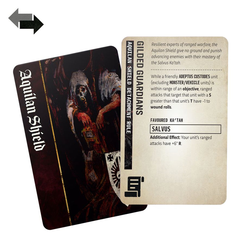 Command Pack: Adeptus Custodes (Pre-Order)