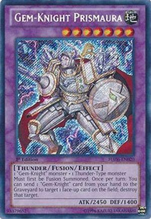 Gem-Knight Prismaura [HA06-EN020] Secret Rare